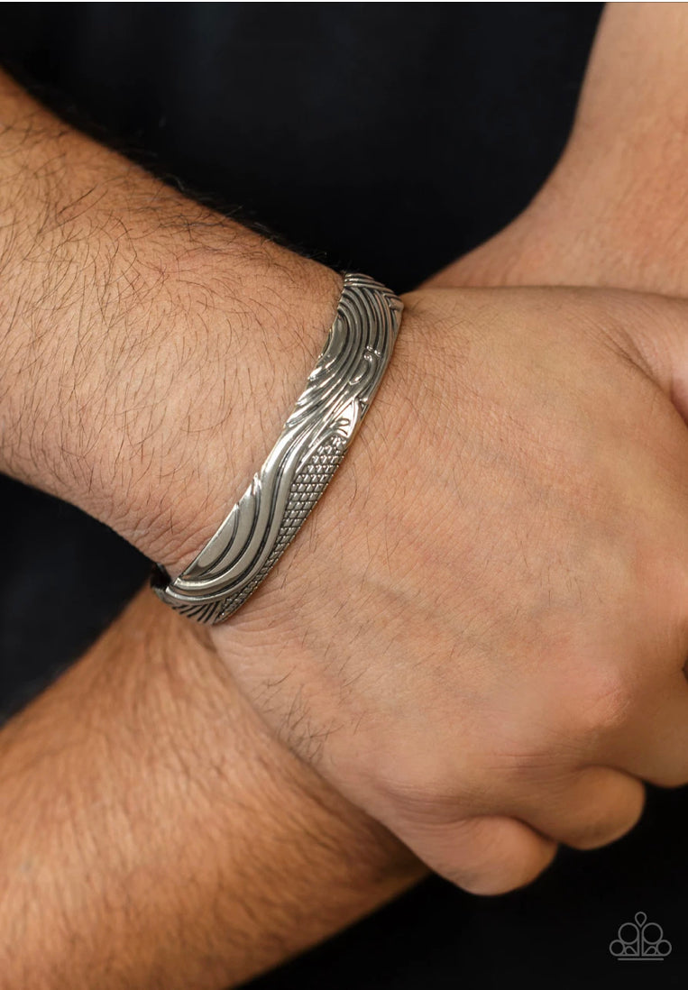 Tidal Trek - Silver (Men’s Bracelet)