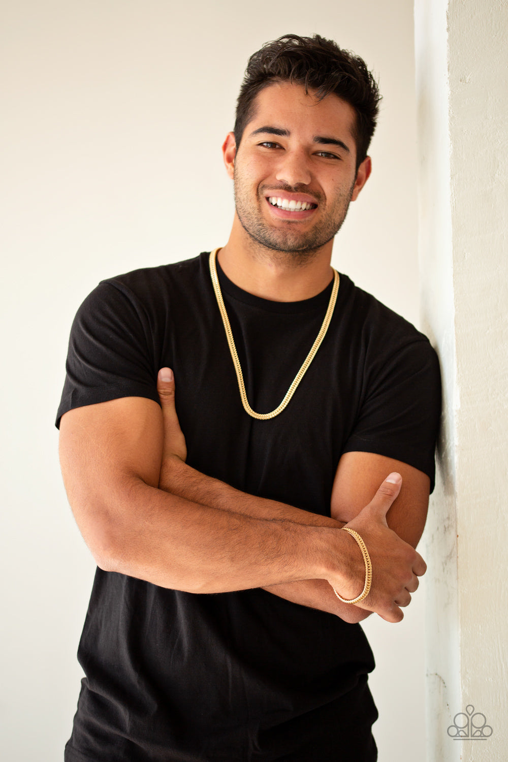 One-Two Knockout - Gold (Men’s Bracelet)