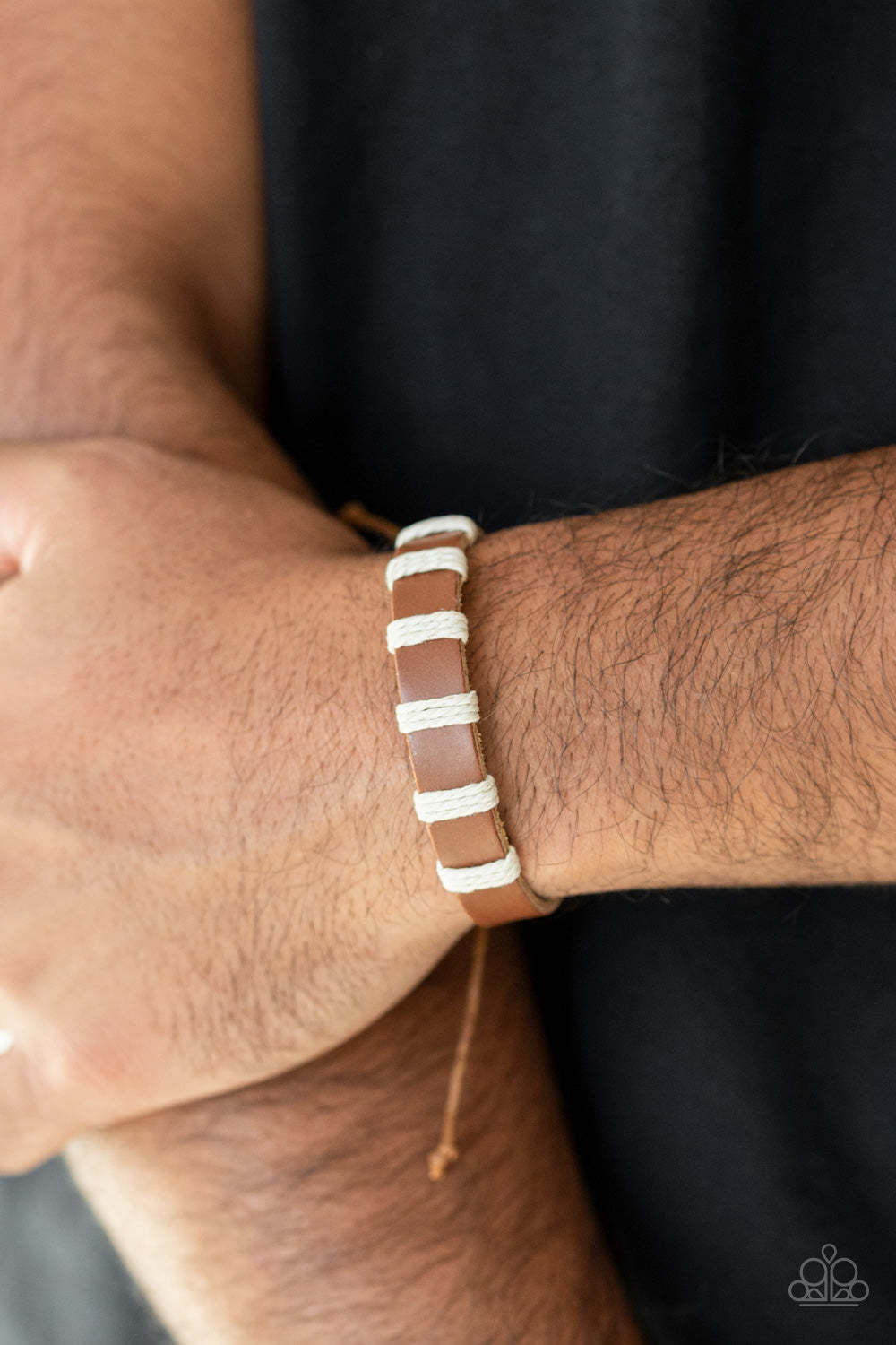 Put Up A Brave FRONTIER - Brown (Men’s Bracelet)