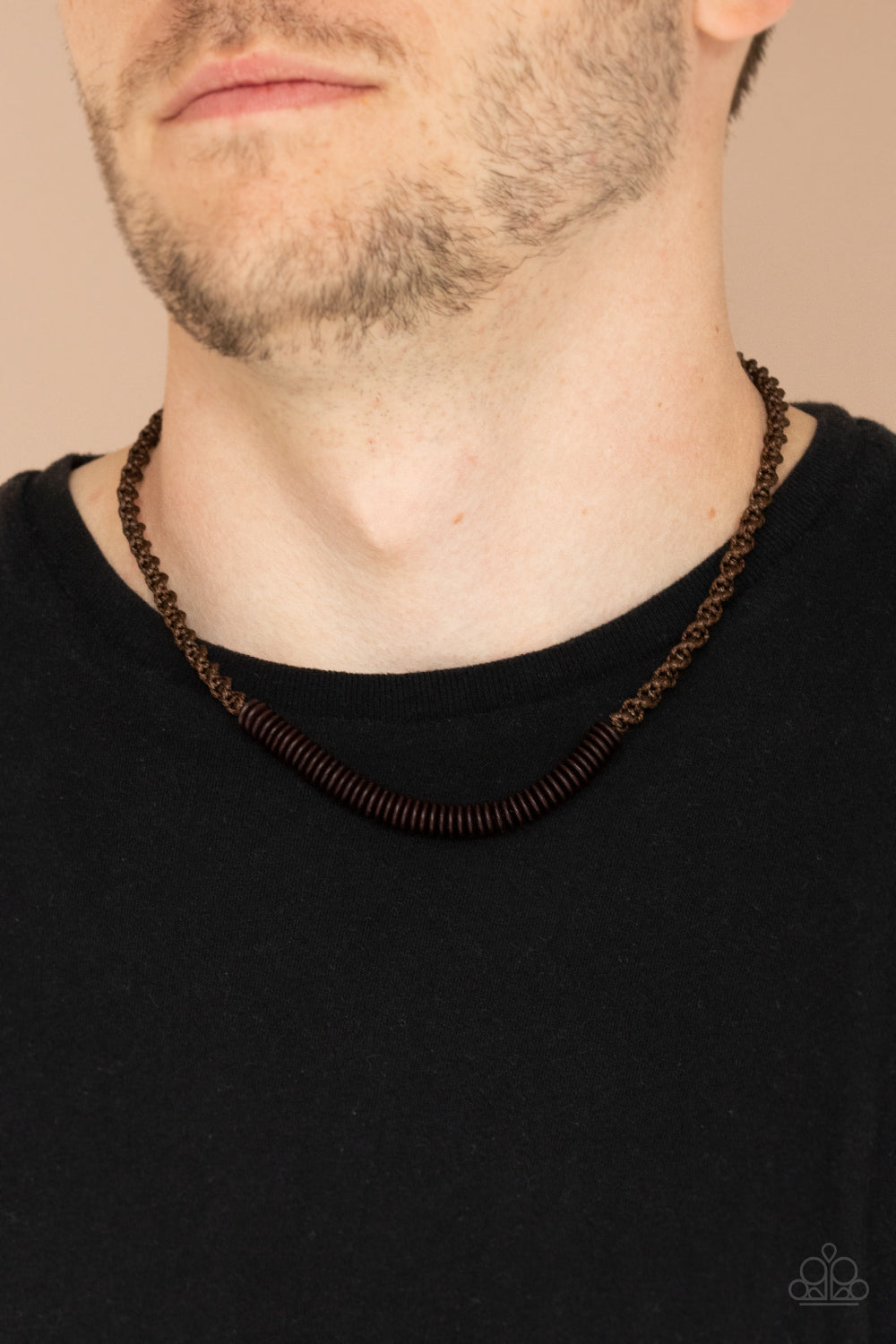 Plainly Primal - Brown (Men’s Necklace)