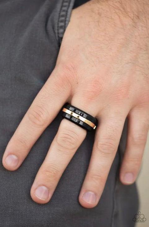 BATTLE TANK - GOLD (Men’s Ring)