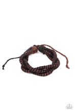 Load image into Gallery viewer, Island Endeavor - Brown (Men’s Bracelet)
