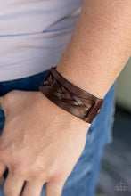 Load image into Gallery viewer, Practical Pioneer - Brown (Men&#39;s Bracelet)
