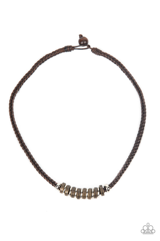 Primitive Prize - Brown (Men's Necklace)