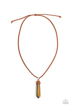 Load image into Gallery viewer, Holistic Harmony - Brown (Men&#39;s Necklace)
