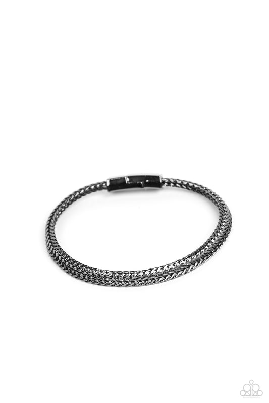 Cable Train - Black (Men's Bracelet)