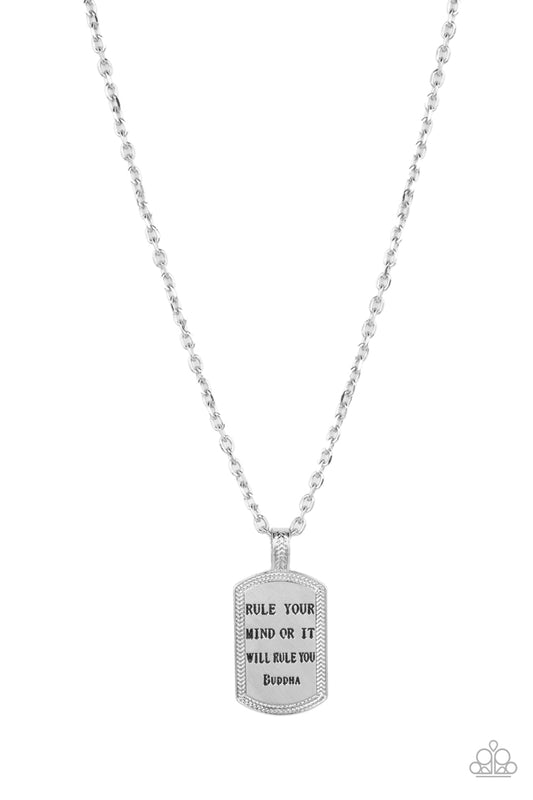 Empire State of Mind - Silver (Men's Necklace)