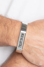 Load image into Gallery viewer, Trusting Trinket - Silver (Men&#39;s Bracelet)
