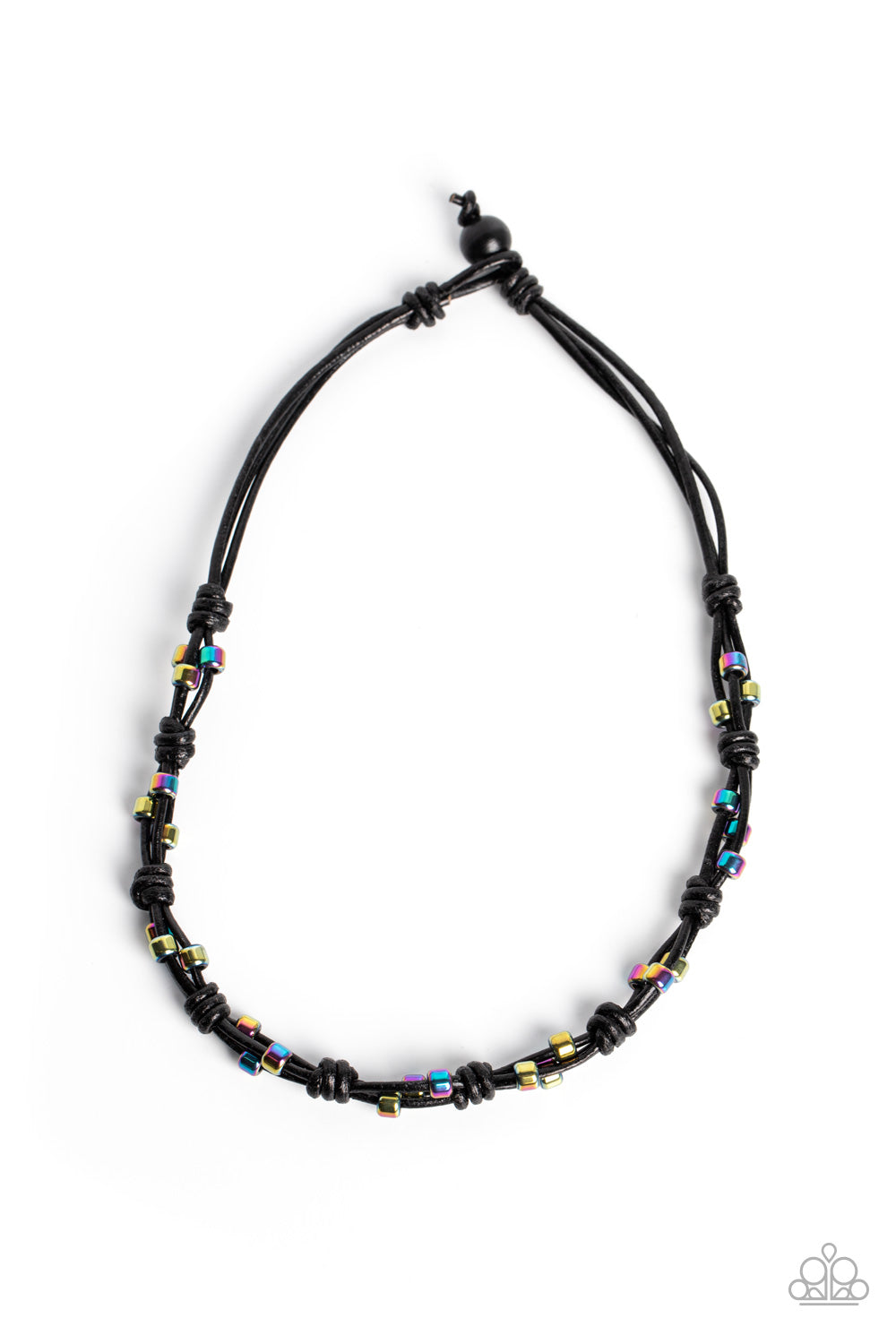 Braided Brawl - Multi (Men's Necklace)