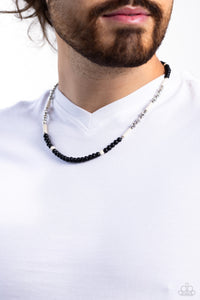 Volcanic Valiance - White (Men's Necklace)