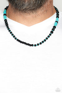 Legendary Lava - Blue (Men's Necklace)