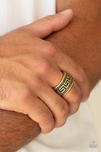 Tycoon Tribe - Brass (Men’s Ring)